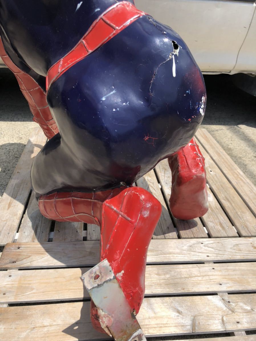 名古屋市引取限定S3758】等身大 スパイダーマン フィギュア 名古屋市引取限定S3758】等身大 スパイダーマン フィギュア