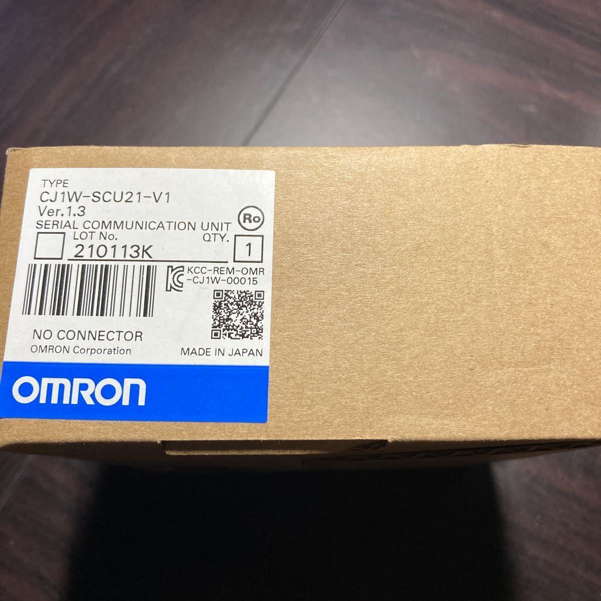 OMRON CJ1W-SCU21-V1 Ver 1.新品 未開封 通信ユニット シリアル通信