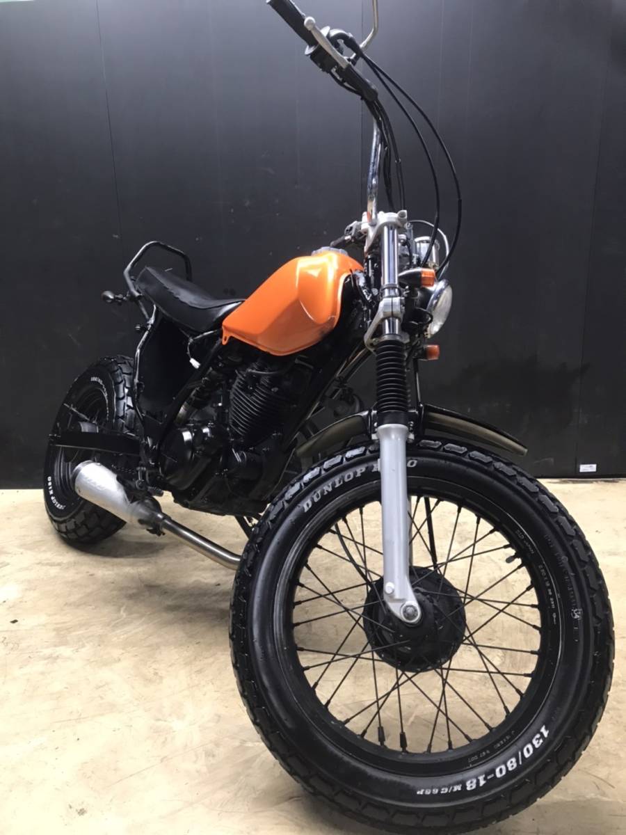 ヤマハ TW200 2JL 6798㎞ エンジン実働 カスタム スカチューン仕様