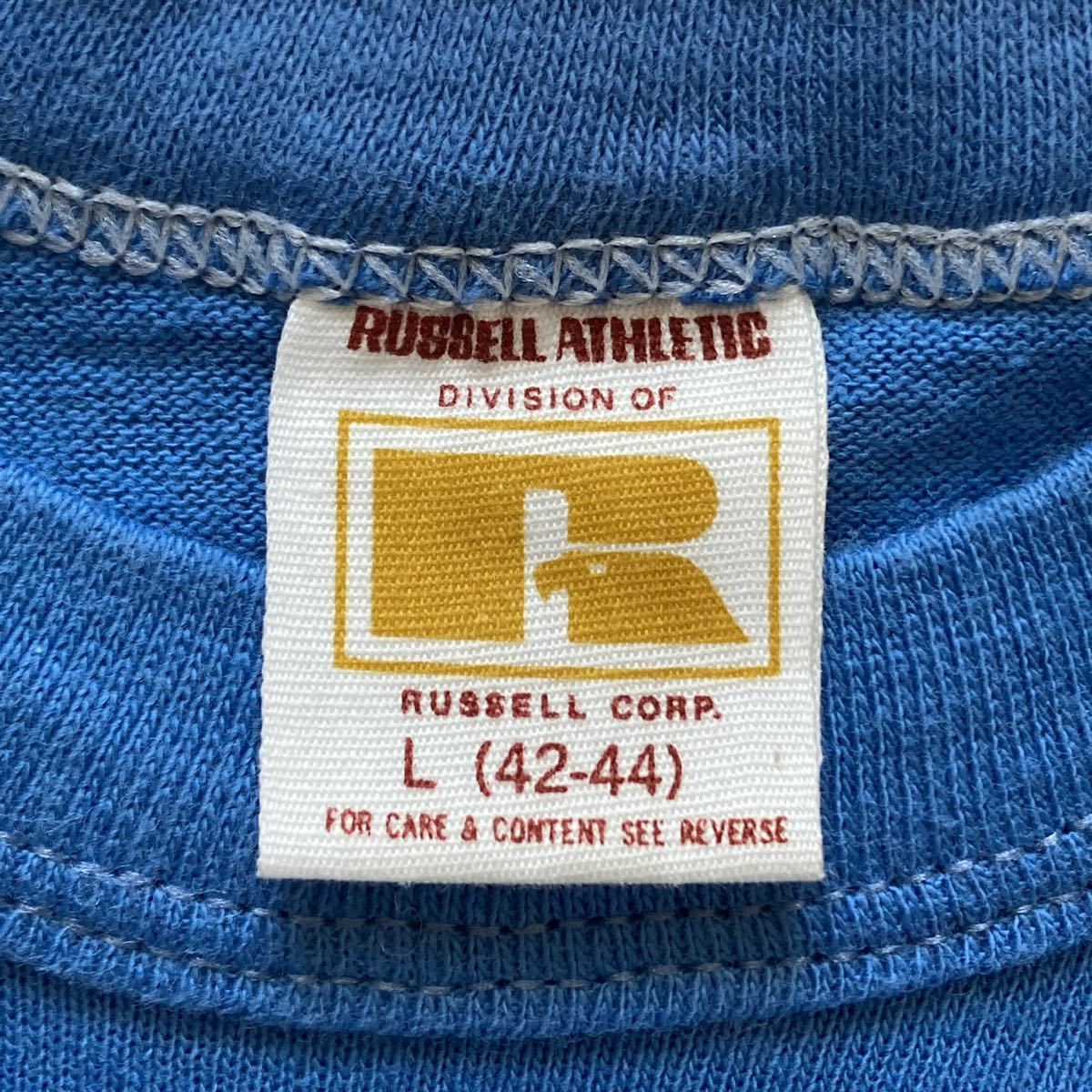 ほぼ未使用 レアカラー ダブルネーム 貴重 70's オリジナル ナイキ NIKE ラッセルアスレチックrussell athletic アメリカ製 USA製 ビンテー_画像5