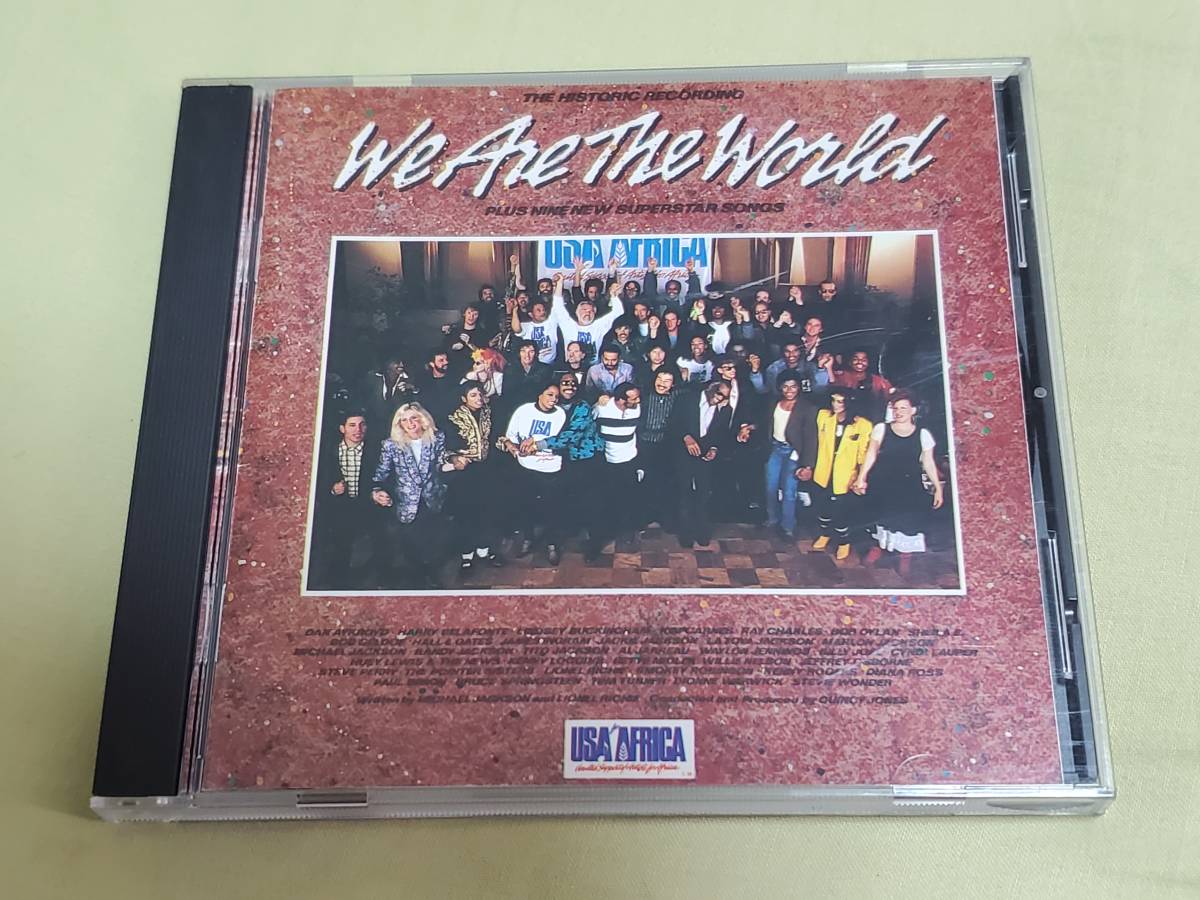 (CD) We Are The World アメリカ盤 Prince, Springsteen, Chicago, Tina Turner, Huey Lewis_画像1