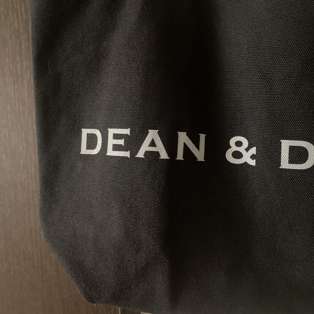 【東京丸の内店購入　正規品】DEAN&DELUCA　ディーンアンドデルーカ　トートバッグ　ブラック　Lサイズ