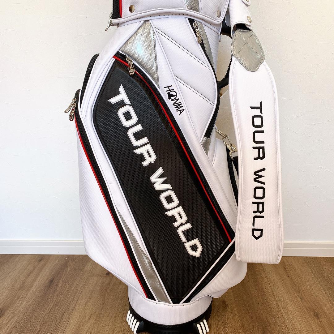 本間ゴルフ(ホンマ) 9型 TOUR WORLD ホンマ キャディバッグ 本間ゴルフ(ホンマ) 9型 TOUR WORLD ホンマ キャディバッグ