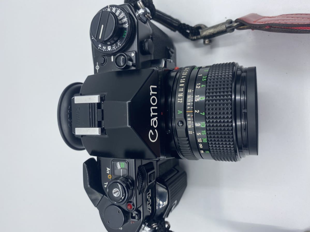 【美品】Canon A-1 本体　フィルムカメラ 一眼レフカメラ レンズ ストロボ その他備品セット キャノンカメラ カメラ_画像5
