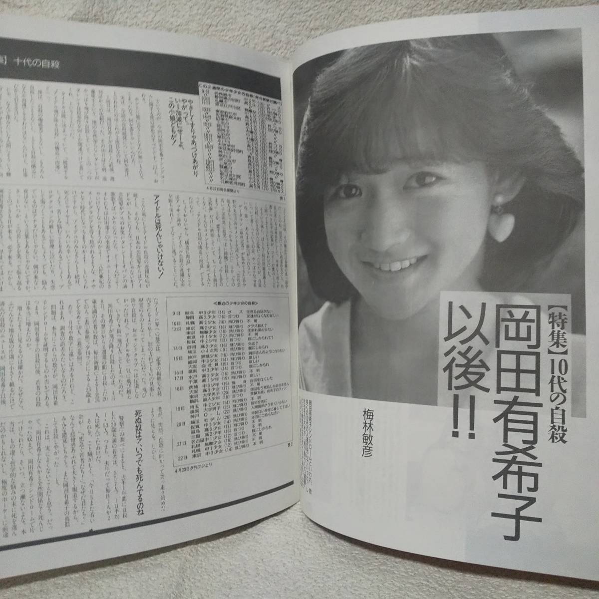 CometSISTERS 1986年7月 創刊号 岡田有希子 コメットシスターズ CometSISTERS 1986年7月 創刊号 岡田有希子 コメットシスターズ