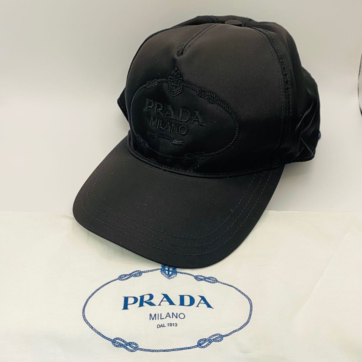 新品未使用】PRADA プラダ ナイロンベースボールキャップ 帽子