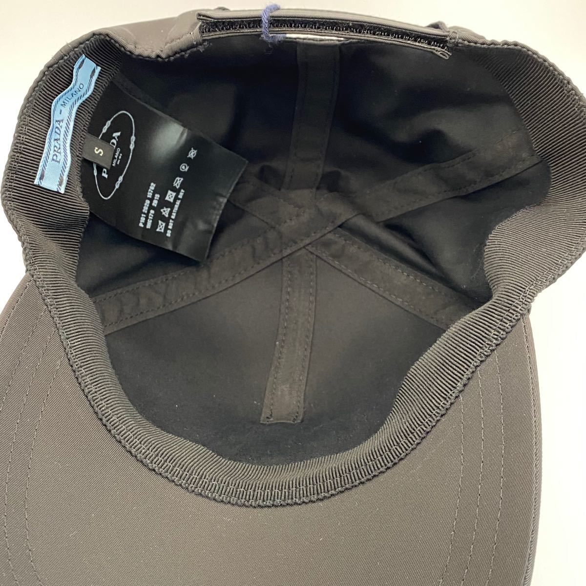 新品未使用】PRADA プラダ ナイロンベースボールキャップ 帽子