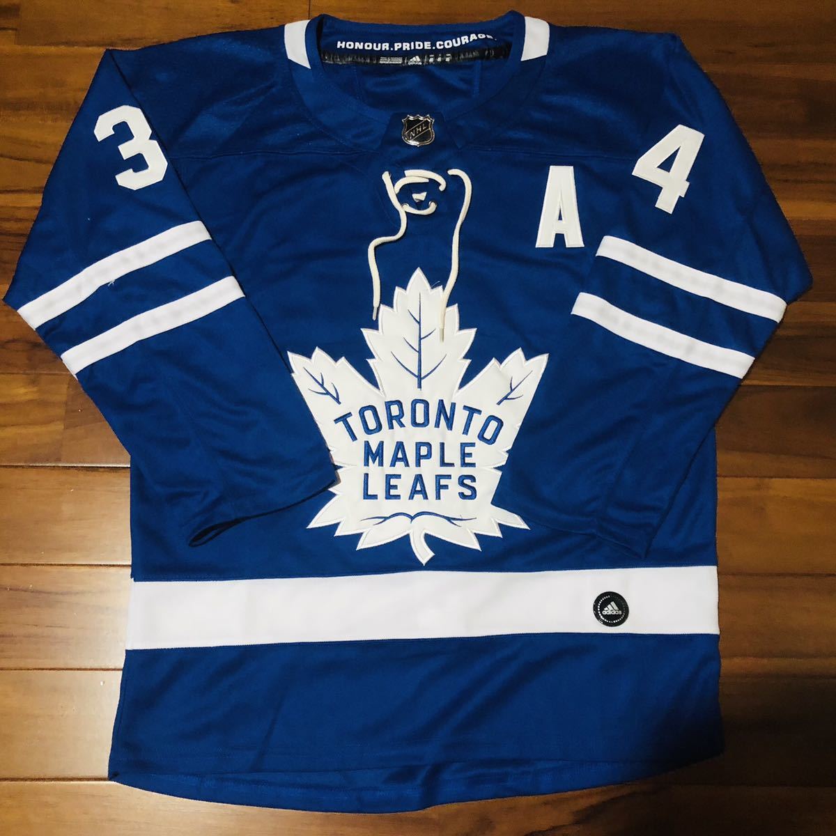 NHL メイプルリーフス オーストン・マシューズ ユニフォーム ホッケーシャツ