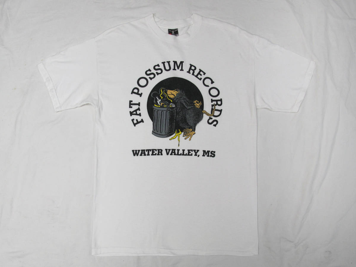 激レア! 90's FAT POSSUM RECORDS Tシャツ SPIRITUALIZED WAVVES BLACK KEYS YUCK YOUTH LAGOON OFF! UNKNOWN MORTAL ORCHESTRA