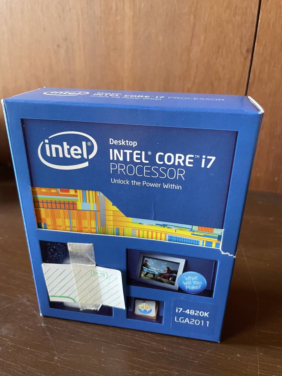 Intel CPU Core I7 4820K 3.70GHz 10MB キャッシュ LGA2011 4 cores/8 Threads BX80633I74820K_画像1