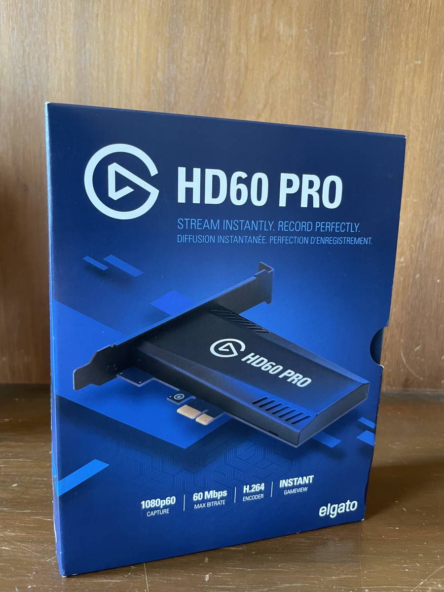 Elgato HD60 PRO キャプチャカード 低遅延 低レイテンシー USB3.0【PS5