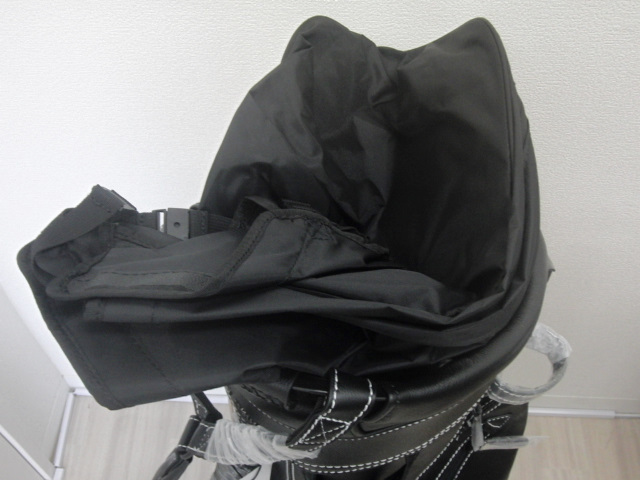 レアモデル！日本未発売！Sun Mountain Leather Stand Bag (Black/White)_画像8