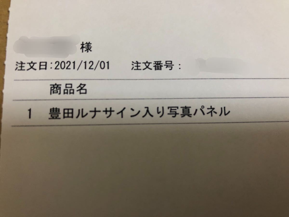 新しい到着 www.ndc.gov.af 豊田ルナ 直筆 サイン入り パネル blt