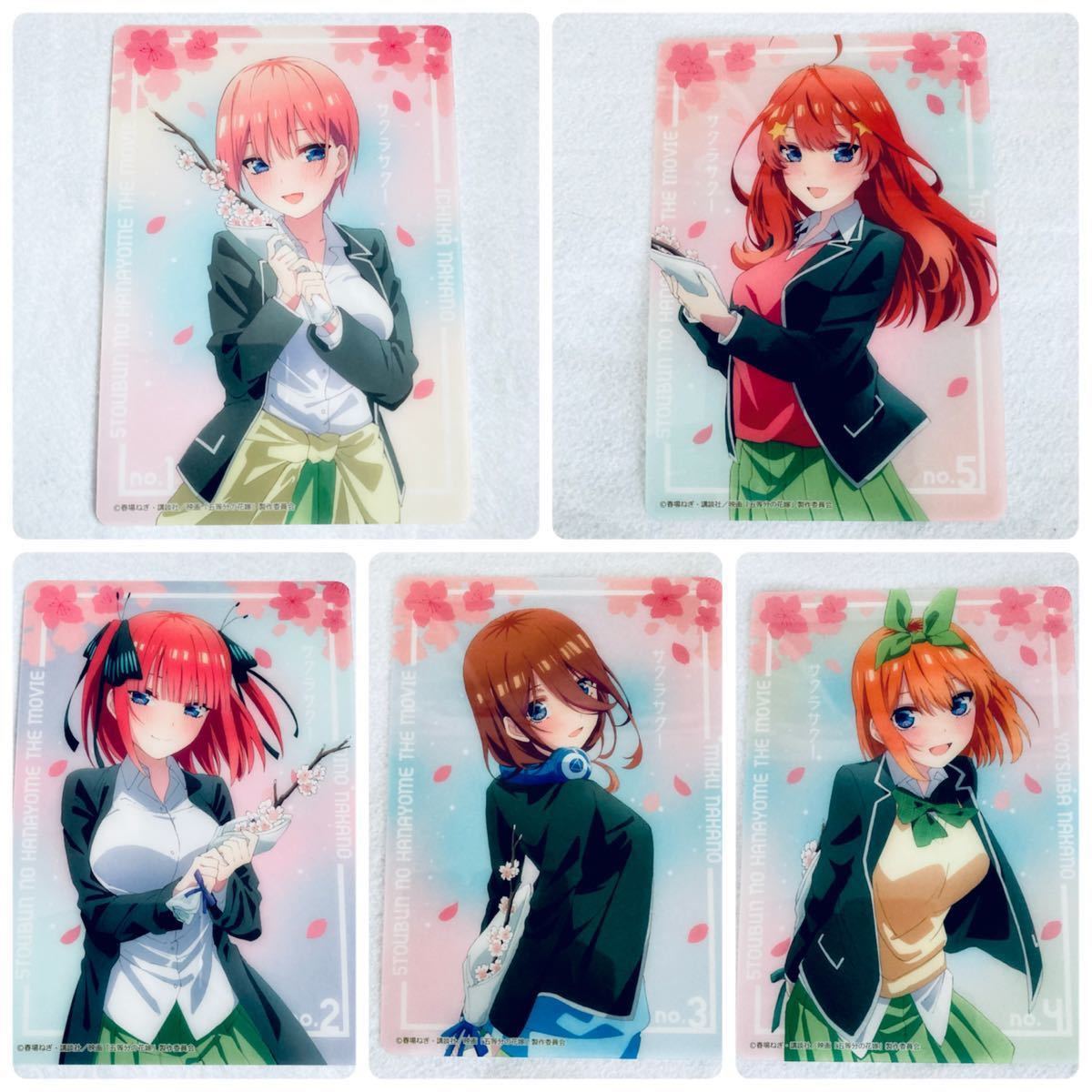 きゃらっとくじ 五等分の花嫁 サクラサク P賞 コレクション きゃらっとくじ 五等分の花嫁 サクラサク P賞 コレクション