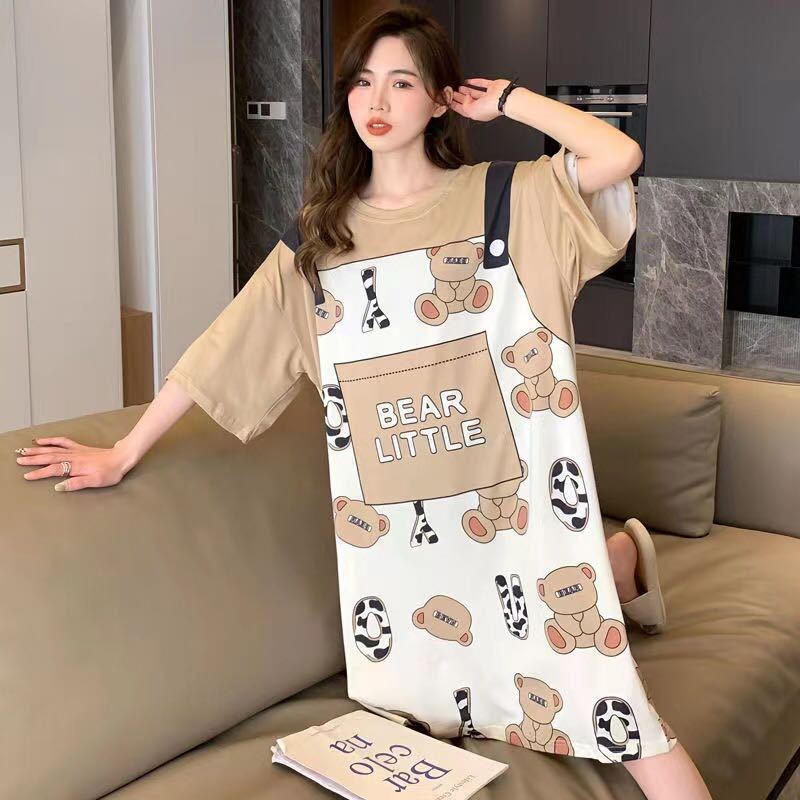 レディース ルームウェア ゆったり パジャマ ロングワンピース 夏 レディース ルームウェア ゆったり パジャマ ロングワンピース 夏