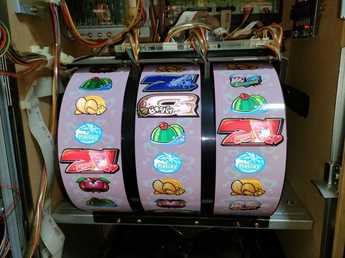 高い素材 パチスロ実機 スナイパイ71CC コイン不要機付 家庭用スロット