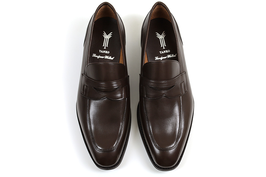  new goods -YA622-yanko Loafer dark brown 5.5(24.0cm) YANKO