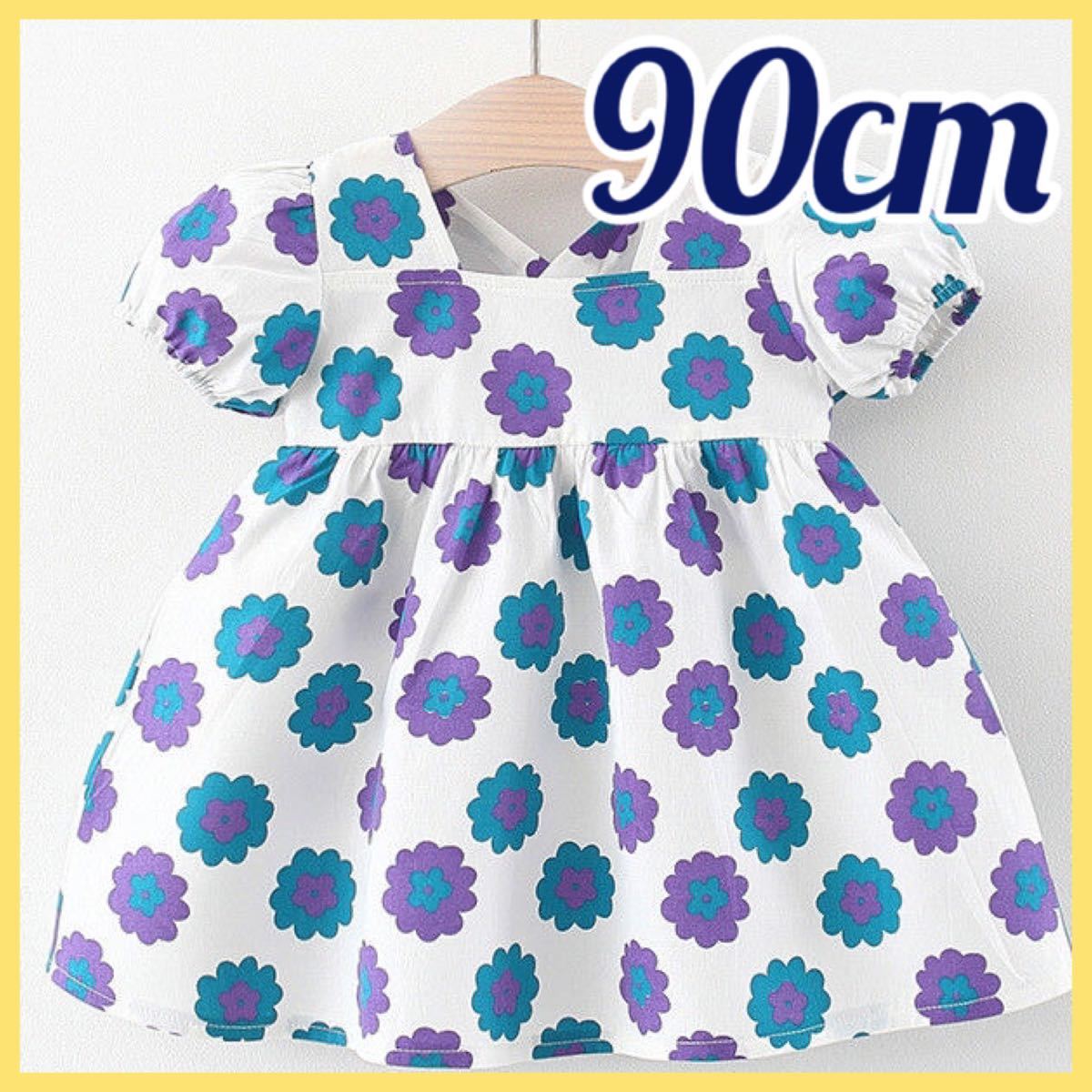ワンピース 90 女の子 花柄 ワンピ ニコリト nicorito - 通販