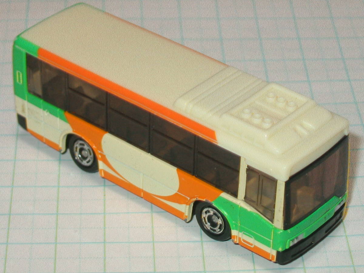 絶版品 トミカ 30 ★三菱ふそう エアロスター 路線バス MITSUBISHI FUSO AERO STAR ROUTE BUS ベトナム製 ジャンク品_画像3