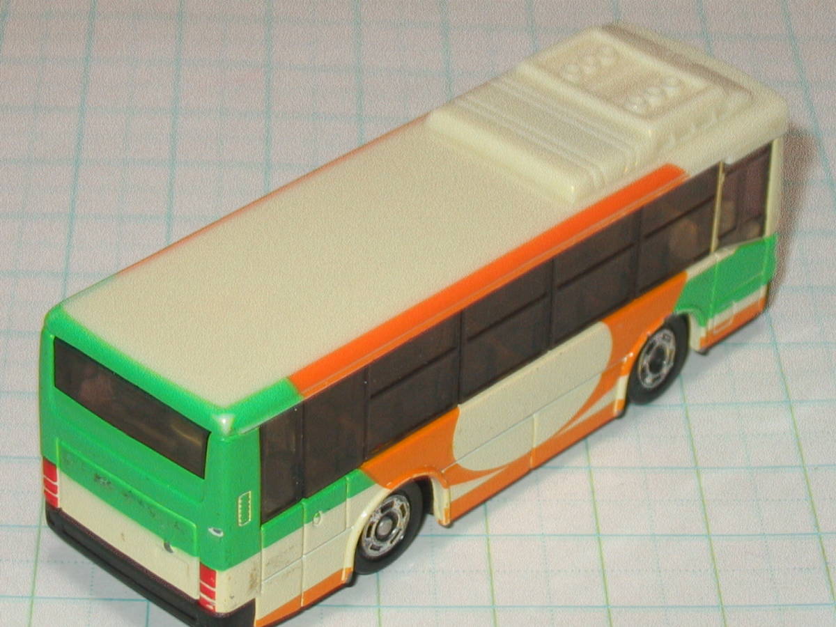 絶版品 トミカ 30 ★三菱ふそう エアロスター 路線バス MITSUBISHI FUSO AERO STAR ROUTE BUS ベトナム製 ジャンク品_画像4