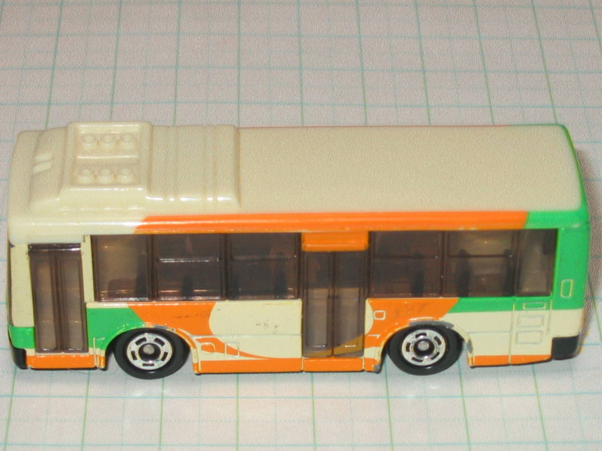 絶版品 トミカ 30 ★三菱ふそう エアロスター 路線バス MITSUBISHI FUSO AERO STAR ROUTE BUS ベトナム製 ジャンク品_画像5