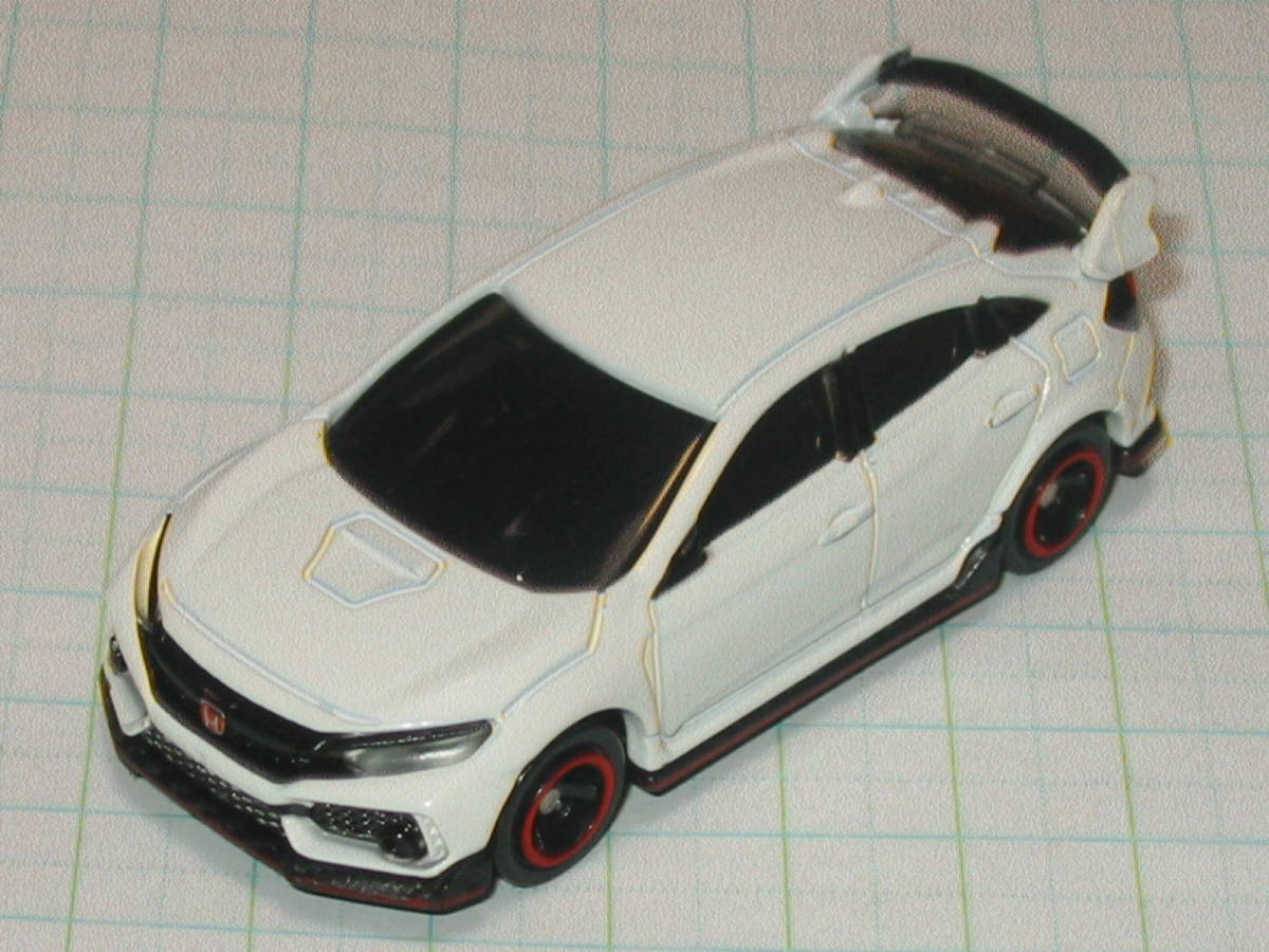 絶版品 トミカ 58 ★ホンダ シビック TYPE R HONDA CIVIC TYPE R ベトナム製 ジャンク品_画像1