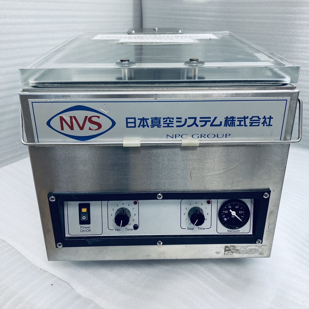 華麗 NVS ☆ 日本真空システム株式会社 NPC 真空包装機100V（D） 卓上