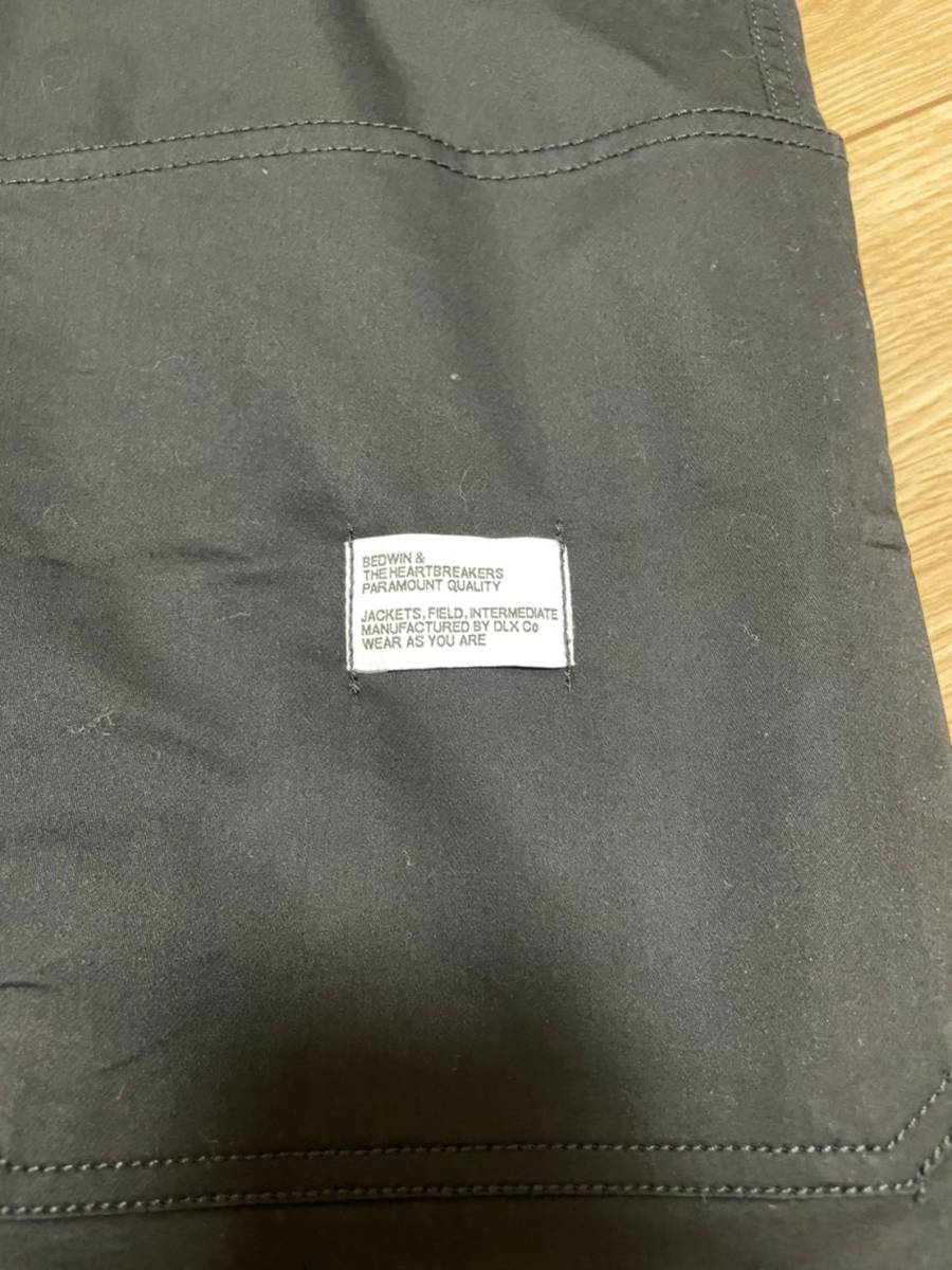  unused *[BEDWIN] 21SS regular price 24,200 L/S CHEF SHIRTS JONshef shirt cook jacket 5 black bedo wing 