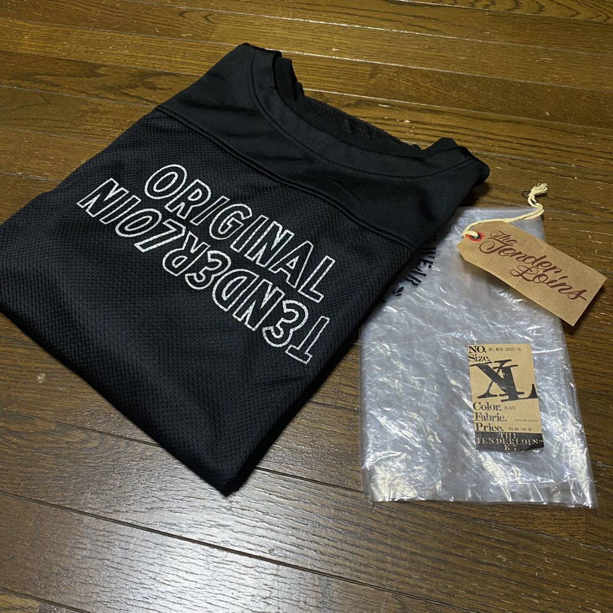 西浦氏着用 21SS TENDERLOIN NFL MESH JERSEY OG BLACK 西浦氏着用 21SS TENDERLOIN NFL MESH JERSEY OG BLACK