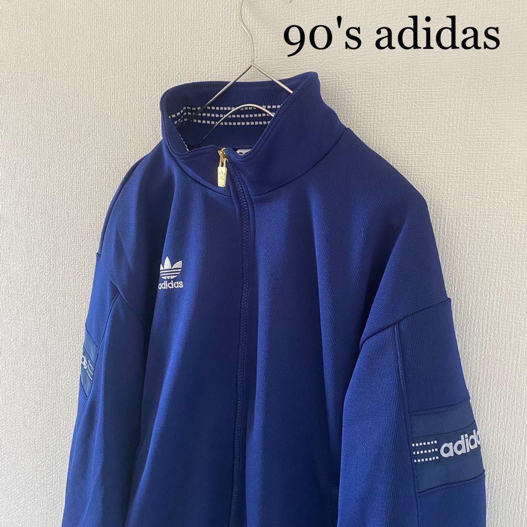 専門店では 90'sadidasアディダスジャージトラックジャケットmM