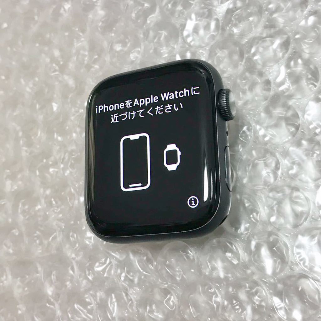 Apple Watch NIKE SE (GPS モデル) 44mm シルバーアルミニウムケース