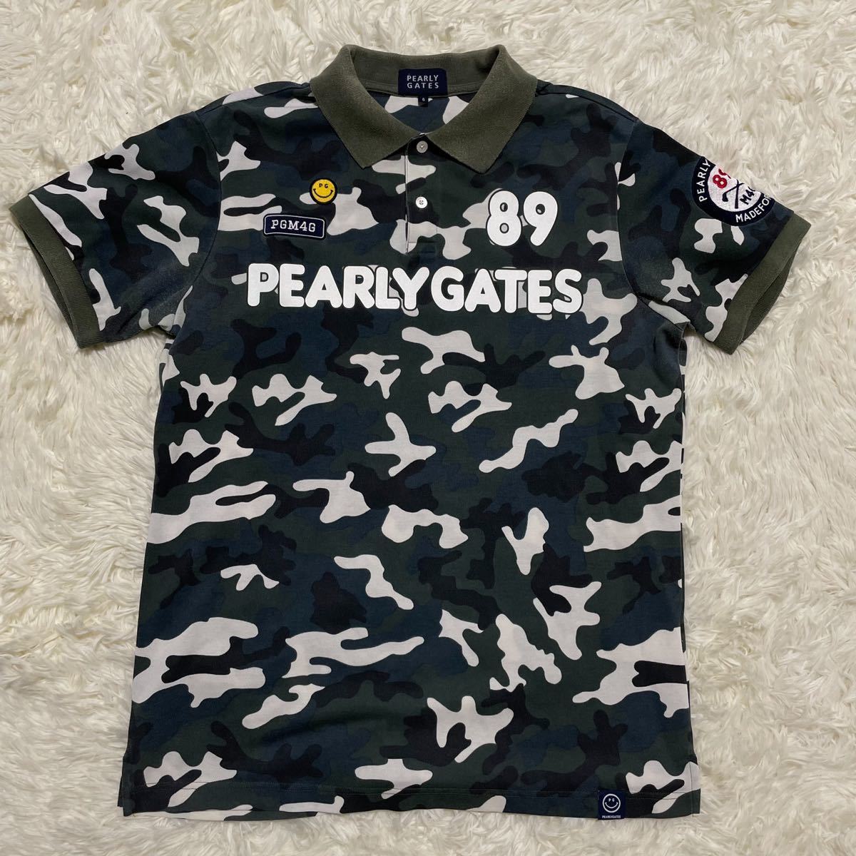 パーリーゲイツ デザインを纏う PEARLY GATES ポロシャツ ゴルフウェア 