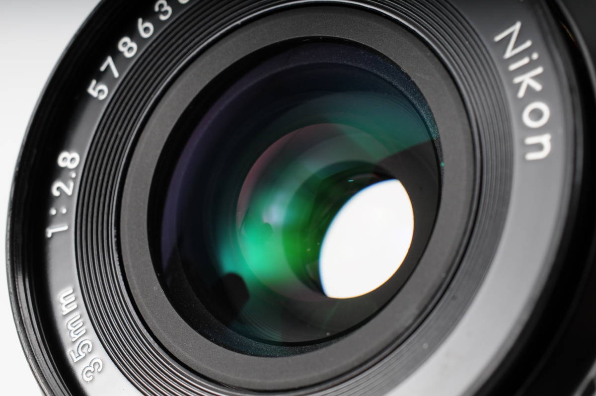 【美品】Nikon Ai-s Nikkor 35mm f/2.8 Wide Angle Manual Focus Lens #56 ニコン ニッコール 広角 56@Cr_画像2