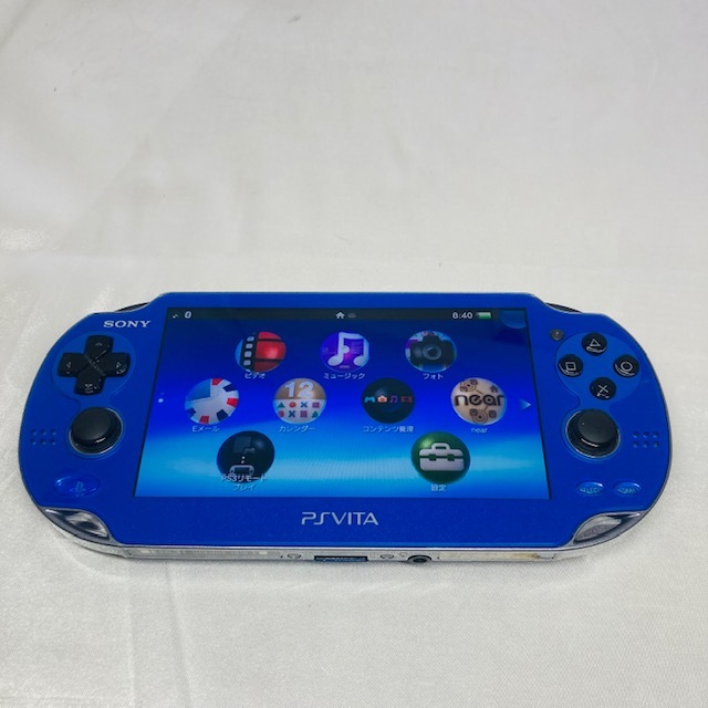 ☆1円~ 美品 動作確認済 SONY PS Vita PCH-1000 ZA04 Wi-Fiモデル