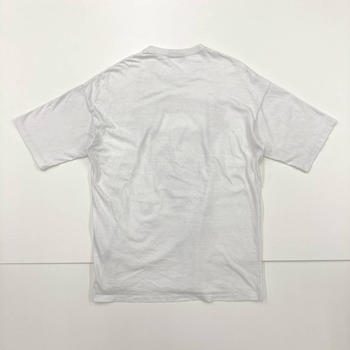 19SS UNDERCOVER ビッグシルエット スカル ローズ Tシャツ DEAD HERMITS ホワイト 3サイズ アンダーカバー 半袖 カットソー archive 0309の画像3