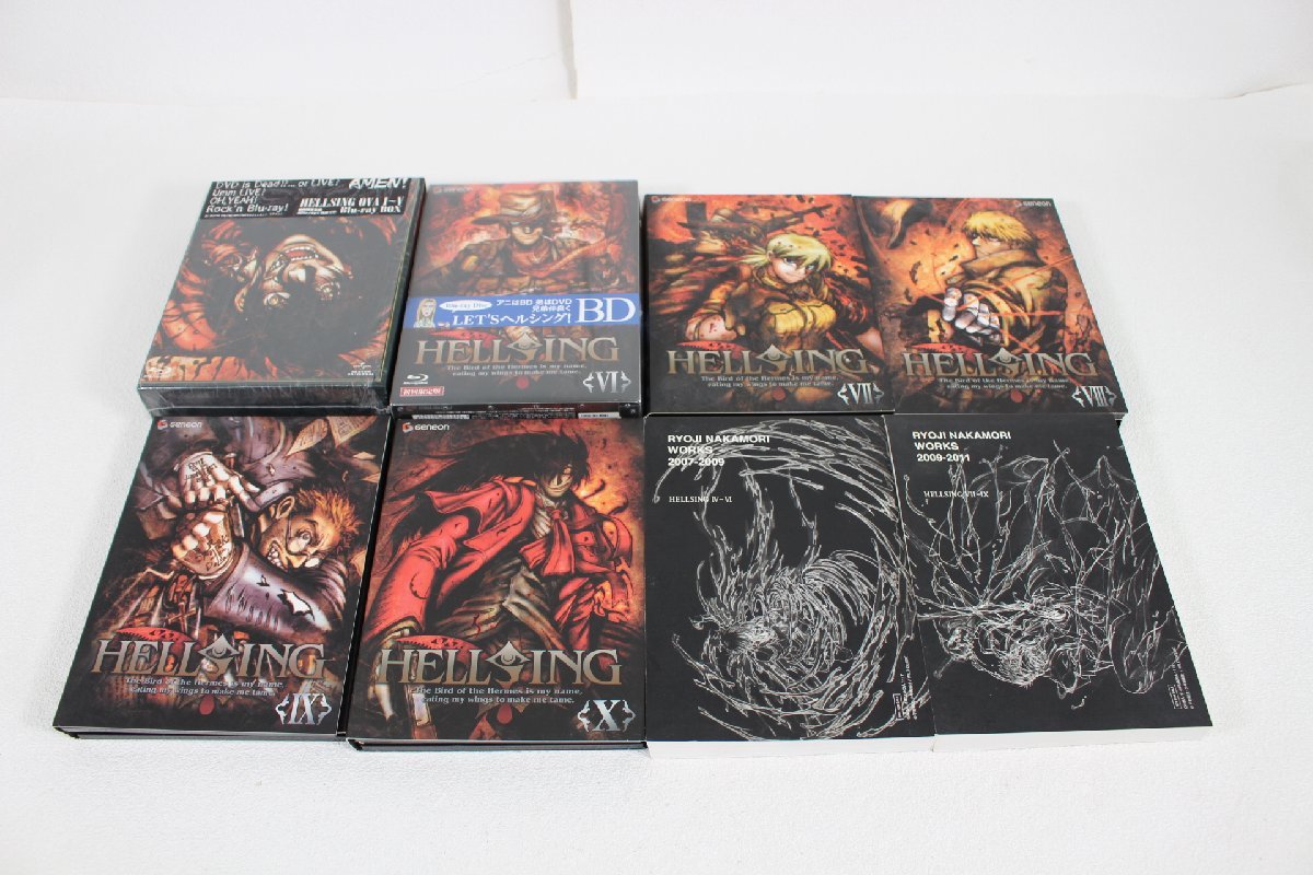□現状品□ Blu-rayソフト HELLSING OVA I~V Blu-ray BOX +(単