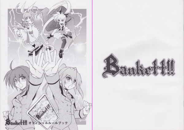 00146*Bankett!! официальный правило книжка /.. 10 ./..../ Magical Girl Lyrical Nanoha 