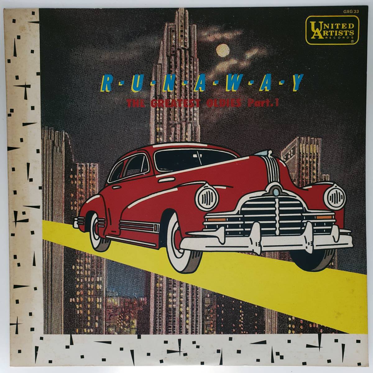 良盤屋 P-3227◆LP◆Pop Rock,；V.A. / ロックン・ロール・アルバム Runaway~The Greatest Oldies Part 1~ / 1980　プロモ盤 送料480_プロモ盤