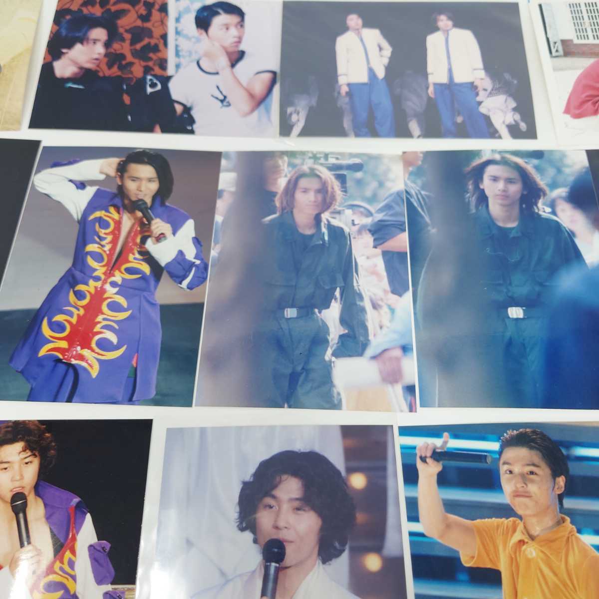 [ free shipping 1 jpy ~]*kinki kids Kinki Kids life photograph another large amount set sale all 141 sheets + photograph inserting 3 piece + Mini book 1 piece + telephone card 1 sheets 