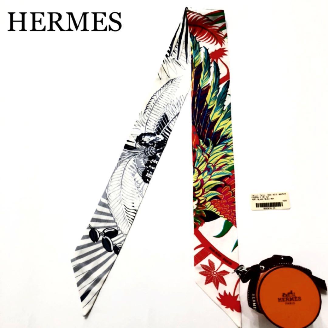 海外 正規品】 美品HERMES エルメス ツイリー スカーフ スカーフ