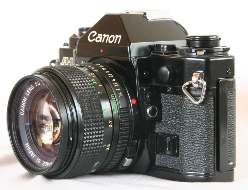 CANON キャノ A-1　NFD 50mm f1:1.4 動作品_画像3