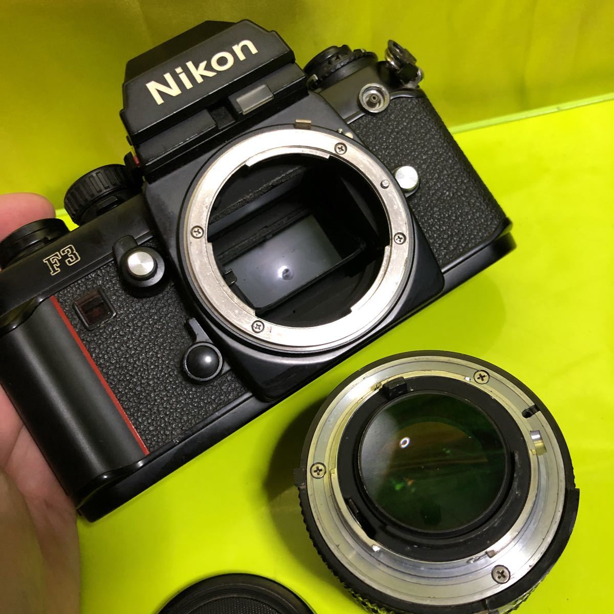 Nikon/ニコン 一眼レフ カメラ F3 ブラックボディ /レンズ NIKKOR