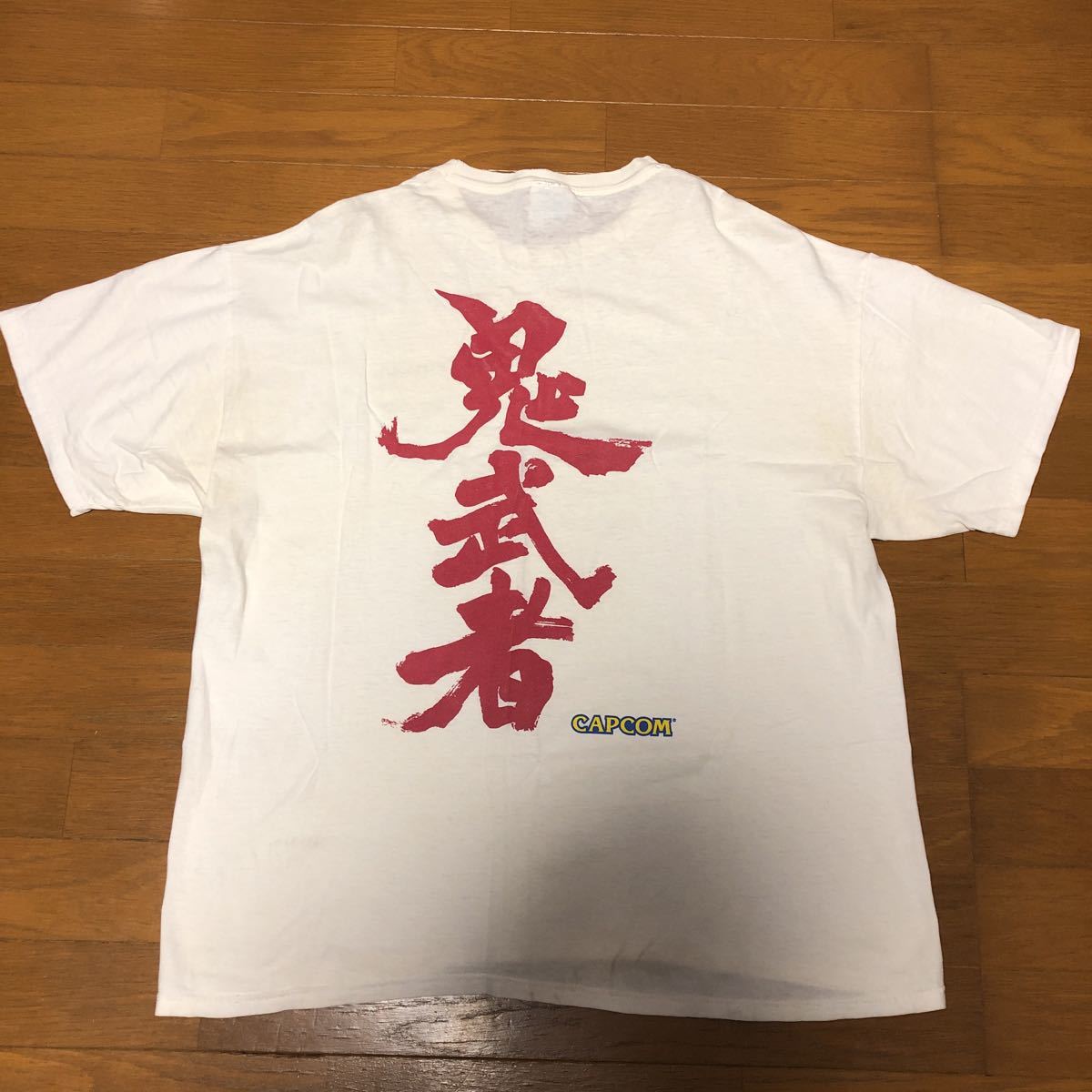 鬼武者 onimusha capcom カプコン 90's ビンテージ Tシャツ 古着 XL