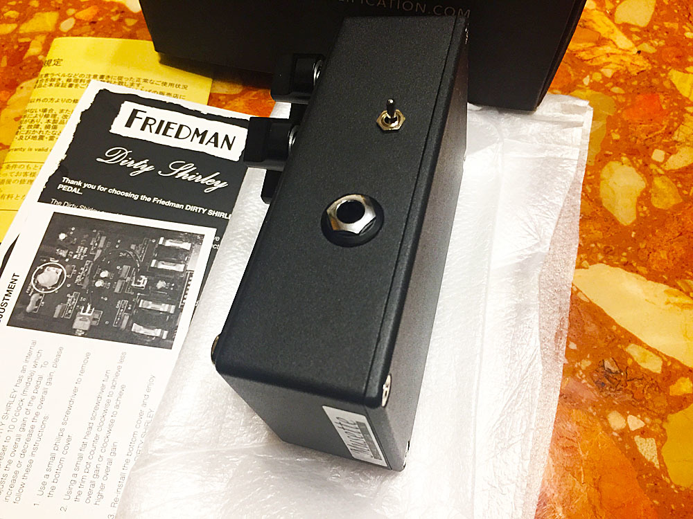 アンプライク】FRIEDMAN Dirty Shirley 正規品/極美品 | www.navistar