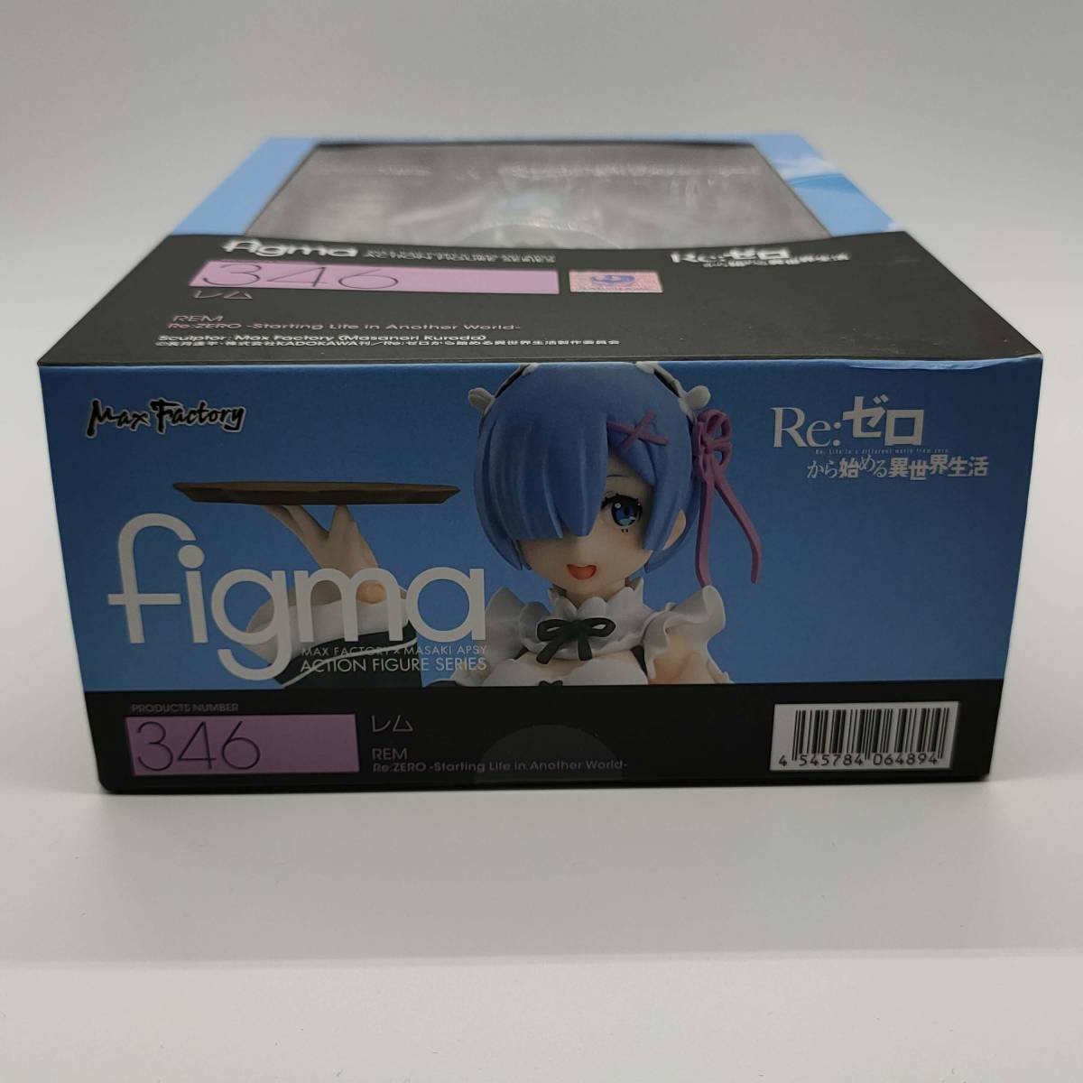 figma 346 Re:ゼロから始める異世界生活 レム ABS&PVC製塗装 可動フィギュア 付属パーツ完備 【新品未開封・1円スタート・送料無料】_画像6