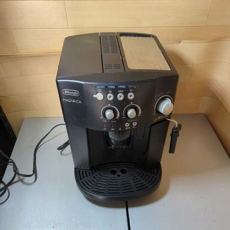 現状品ジャンク DeLonghi デロンギ 全自動コーヒーマシン ESAM1000SJ 