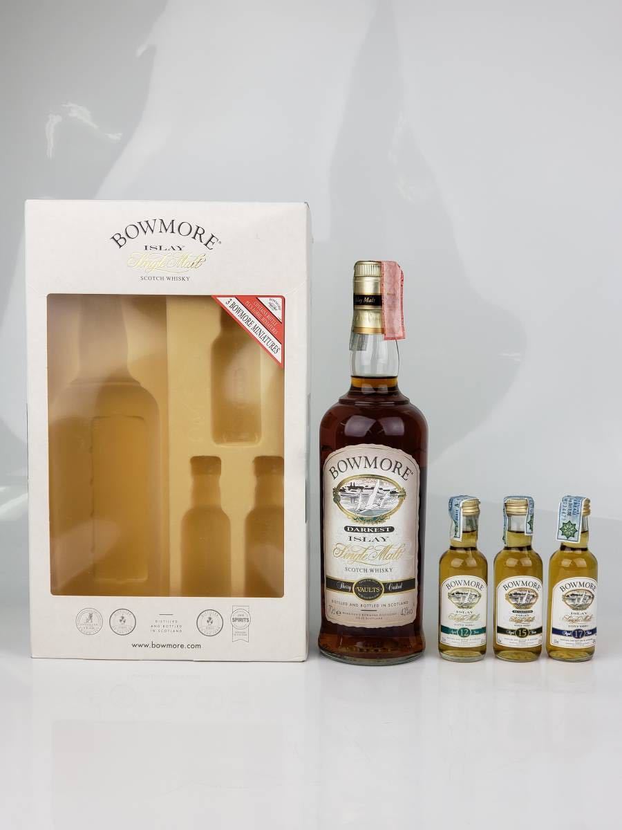 未開栓】ボウモア カモメラベル 43% 700ml&12年 15年 17年 50ml ミニ