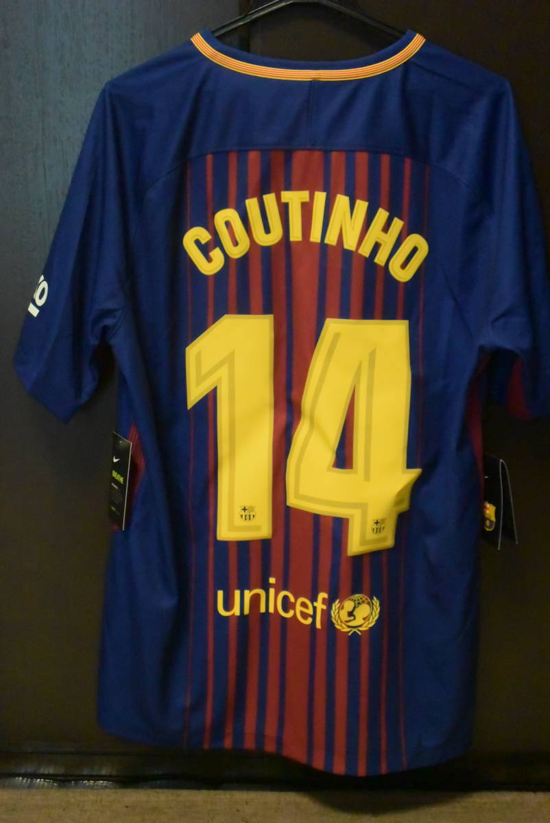 ◎希少!正規品 FC バルセロナ『フィリッペ・コウチーニョ 14番』【未
