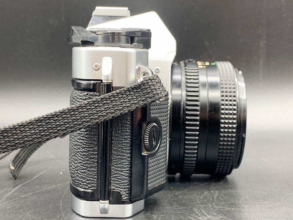 キャノン AE-1 Program Canon LENS FD 50mm 1: F 1.8 レンズ 一眼レフ フィルム カメラ 単焦点 標準 MF プログラム キヤノン ジャンク_画像3
