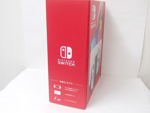 46583 新型 Nintendo Switch 本体 有機ELモデル ホワイト 白 
